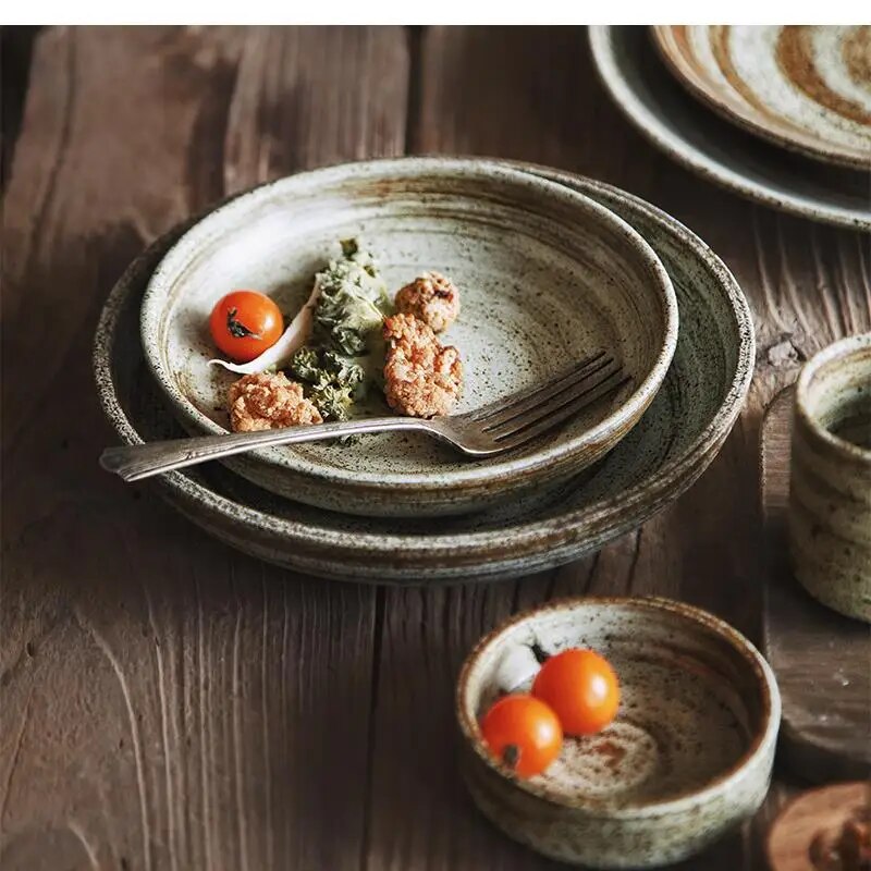 Home Cooking In Japanese - Peralatan Makan Keramik Buatan Tangan Jepang,