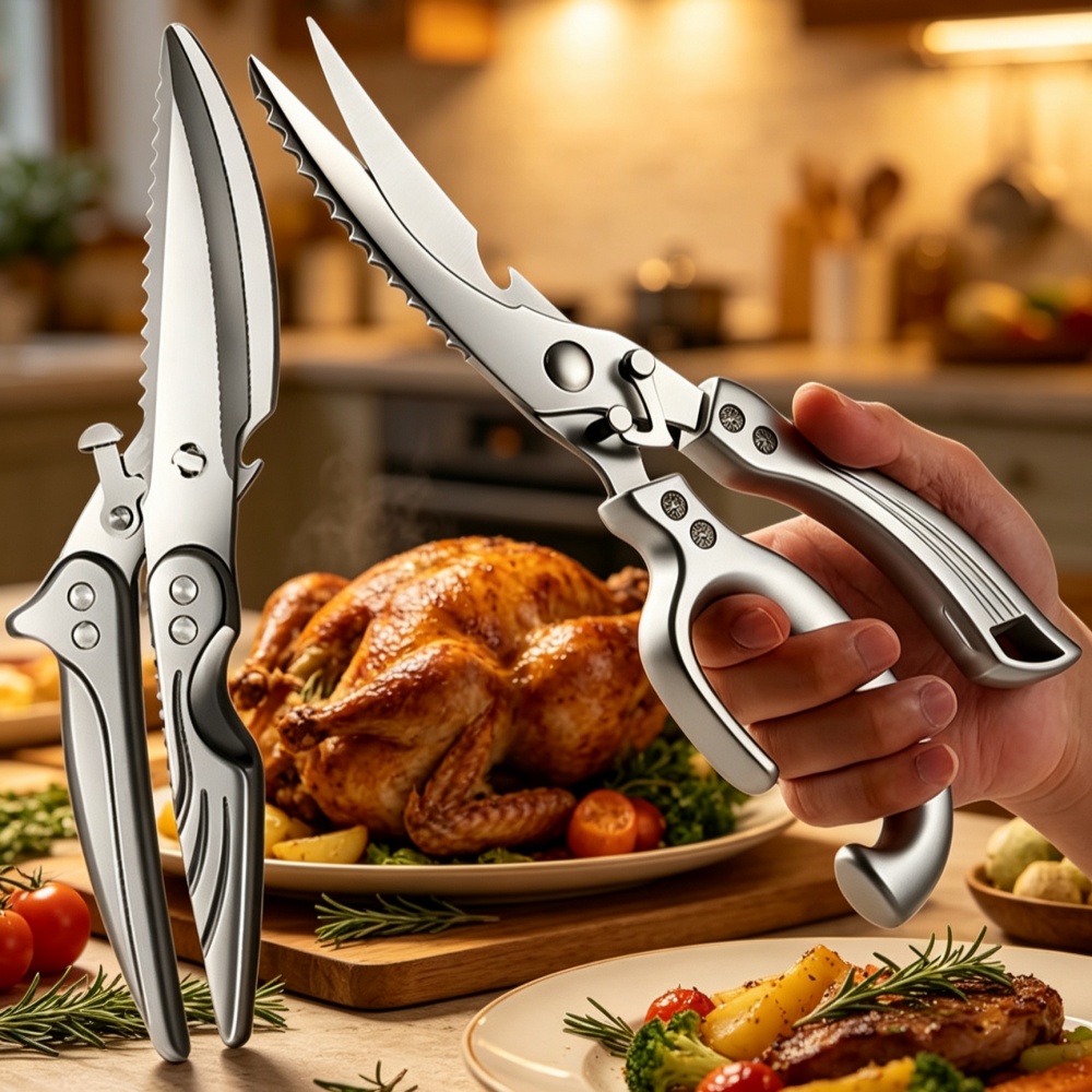 Home Cooking Restaurant - Gunting Kuat Multifungsi Baja Tahan Karat