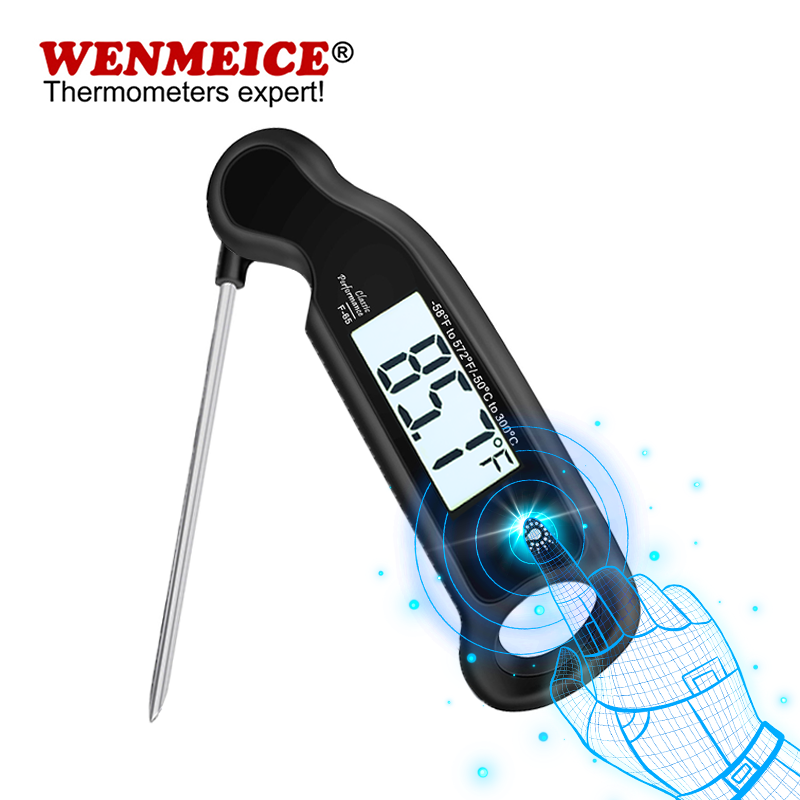 Home Cooking Reading - WENMEICE Termometer Daging Digital Layar Sentuh