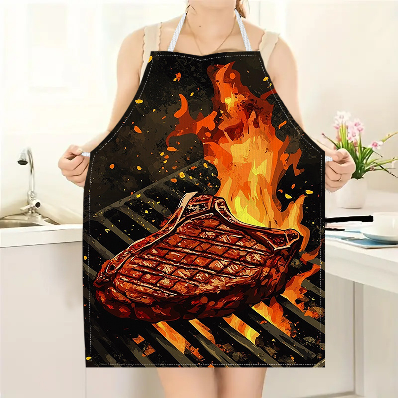 Home Cooking Ideas - 1 Buah Celemek Steak BBQ dengan