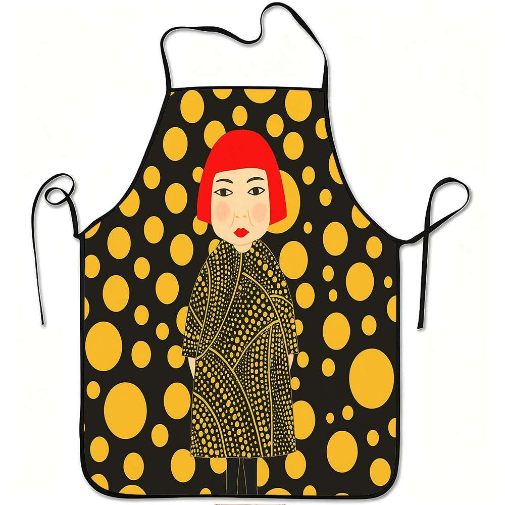 Home Cooking Ideas - 1 Buah Apron Bertema Seni Pop