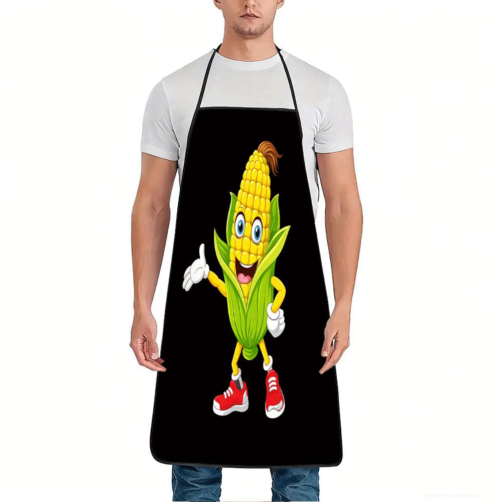 1 Buah Apron Bertema Pedesaan, - Home Cooking Ideas ulasan dan harga