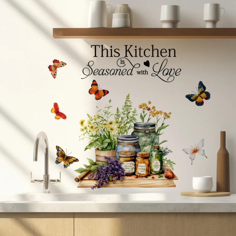 Stiker Dinding Dekorasi Rumah  - Home Cooking Quotes ulasan dan harga