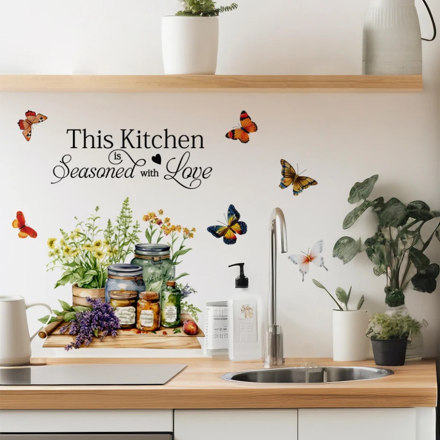 Stiker Dinding Dekorasi Rumah  - Home Cooking Quotes ulasan dan harga