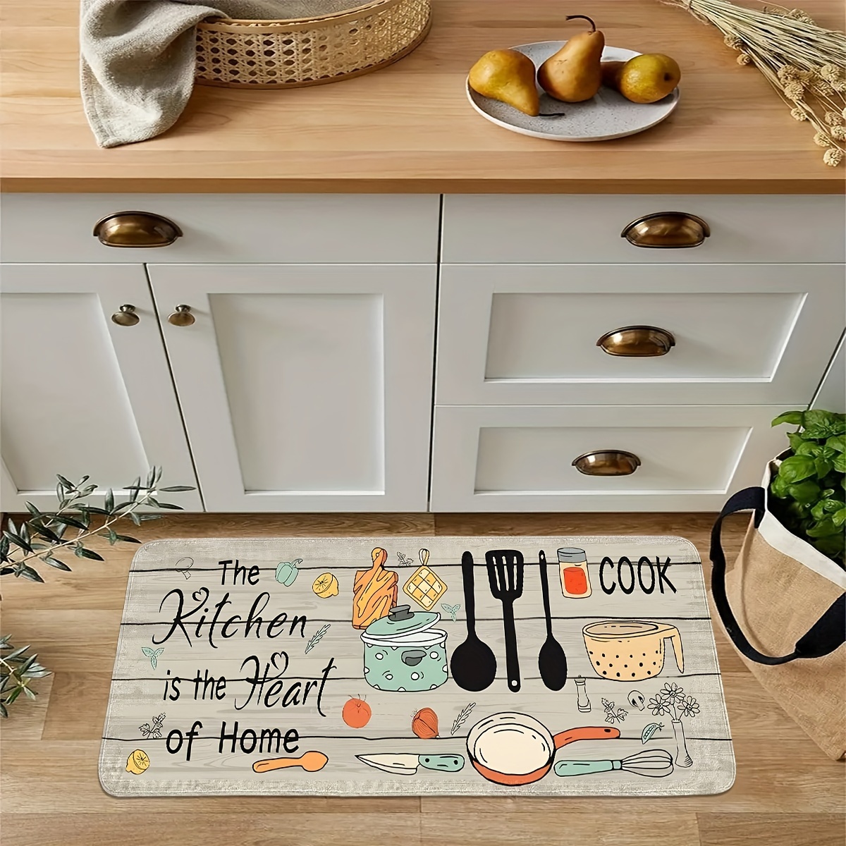 Alas Dapur Motif Peralatan Dap - Home Cooking Quotes ulasan dan harga