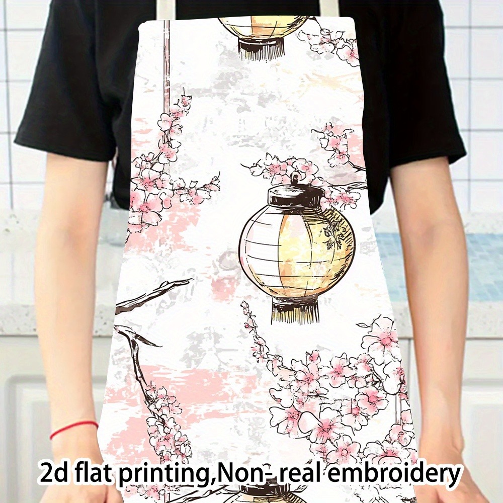 Apron Bunga Sakura & Lentera J - Home Cooking In Japanese ulasan dan harga