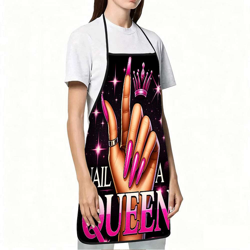 1 Apron Bertema Seni Kuku yang - Home Cooking Ideas ulasan dan harga