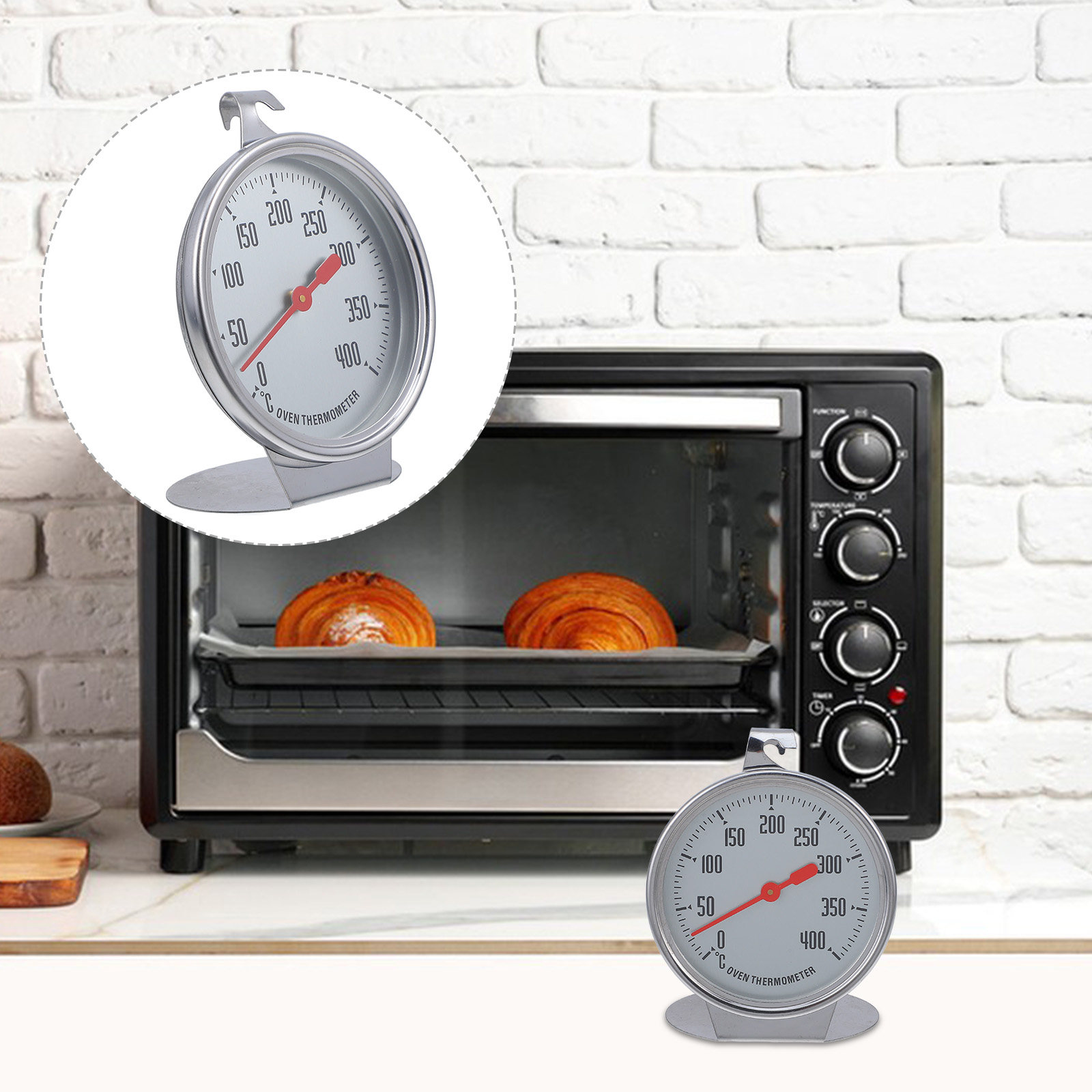 Termometer Oven dengan Skala B - Home Cooking Reading ulasan dan harga
