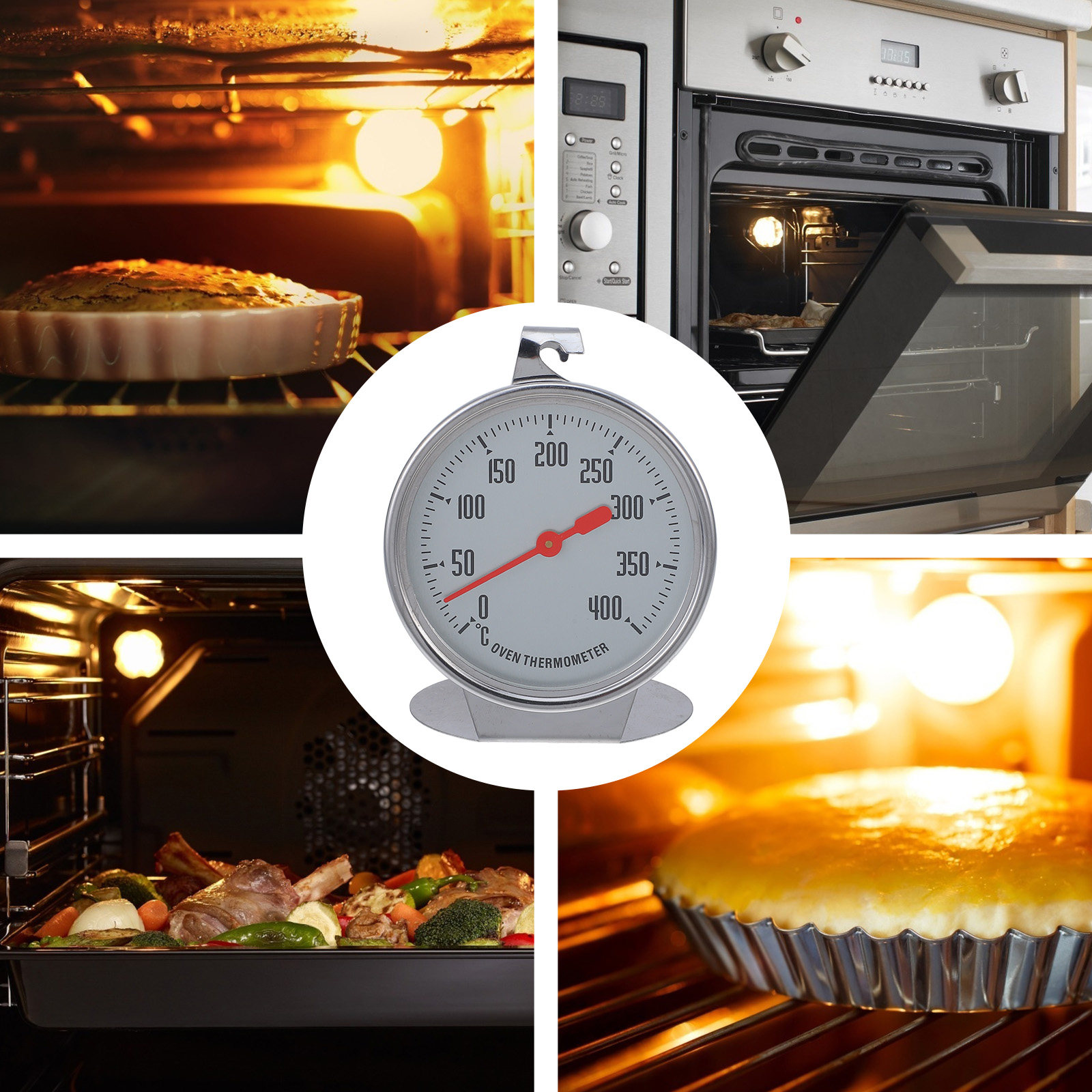 Termometer Oven dengan Skala B - Home Cooking Reading ulasan dan harga