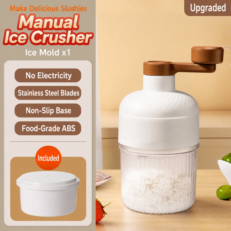 Penghancur Es Manual Portabel  - Home Cooking Recipes ulasan dan harga