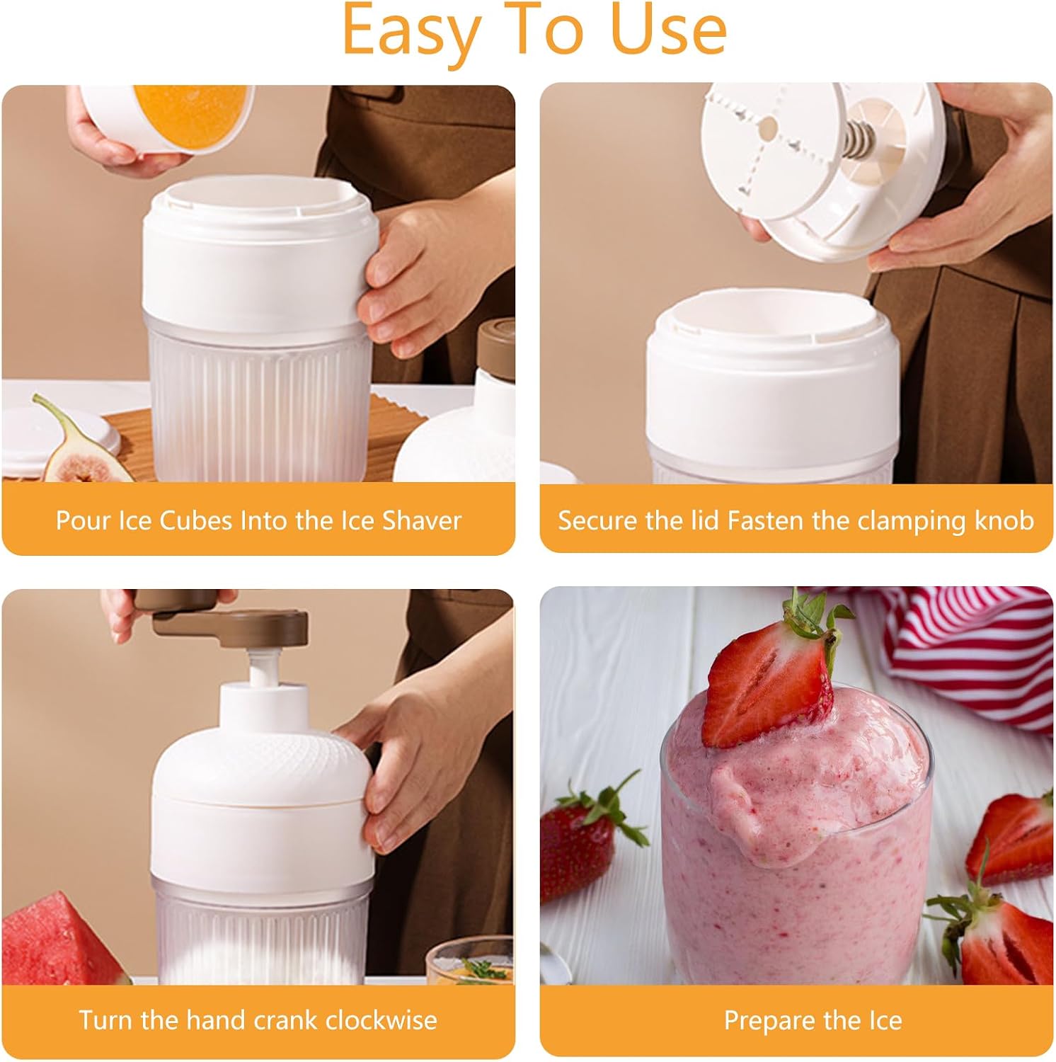 Penghancur Es Manual Portabel  - Home Cooking Recipes ulasan dan harga