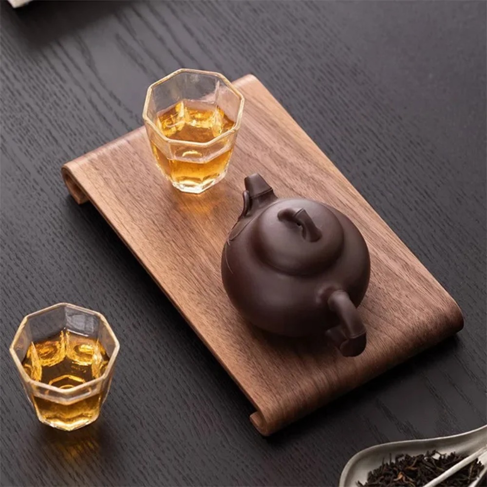 Nampan Kopi Teh Kayu Persegi P - Home Cooking Recipes ulasan dan harga