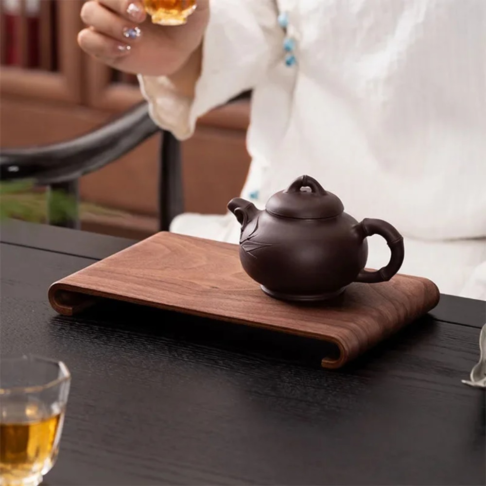 Nampan Kopi Teh Kayu Persegi P - Home Cooking Recipes ulasan dan harga