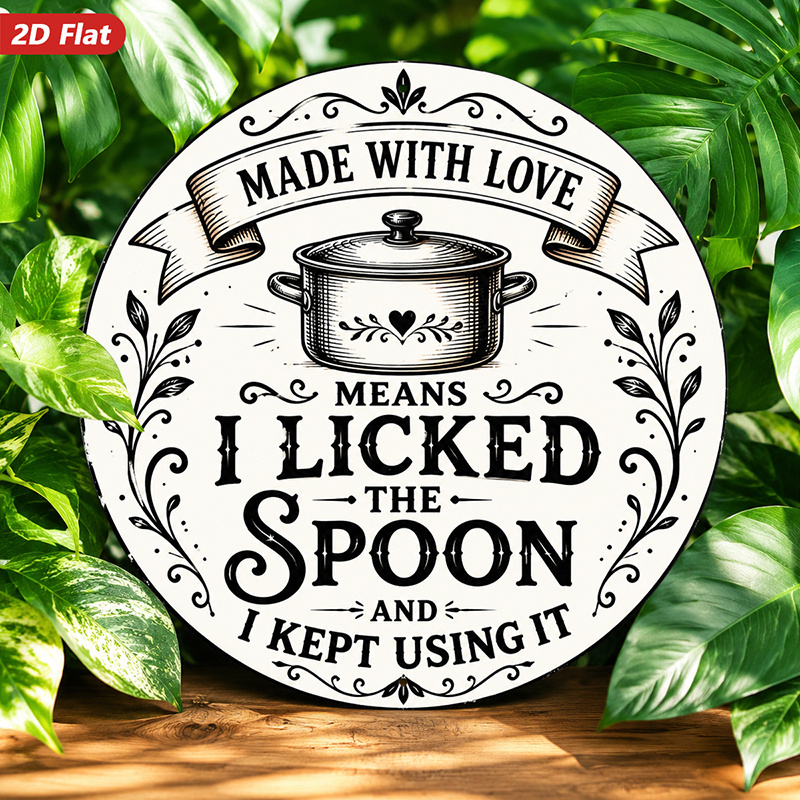 2D, 1 buah, Hiasan Dinding Log - Home Cooking Quotes ulasan dan harga