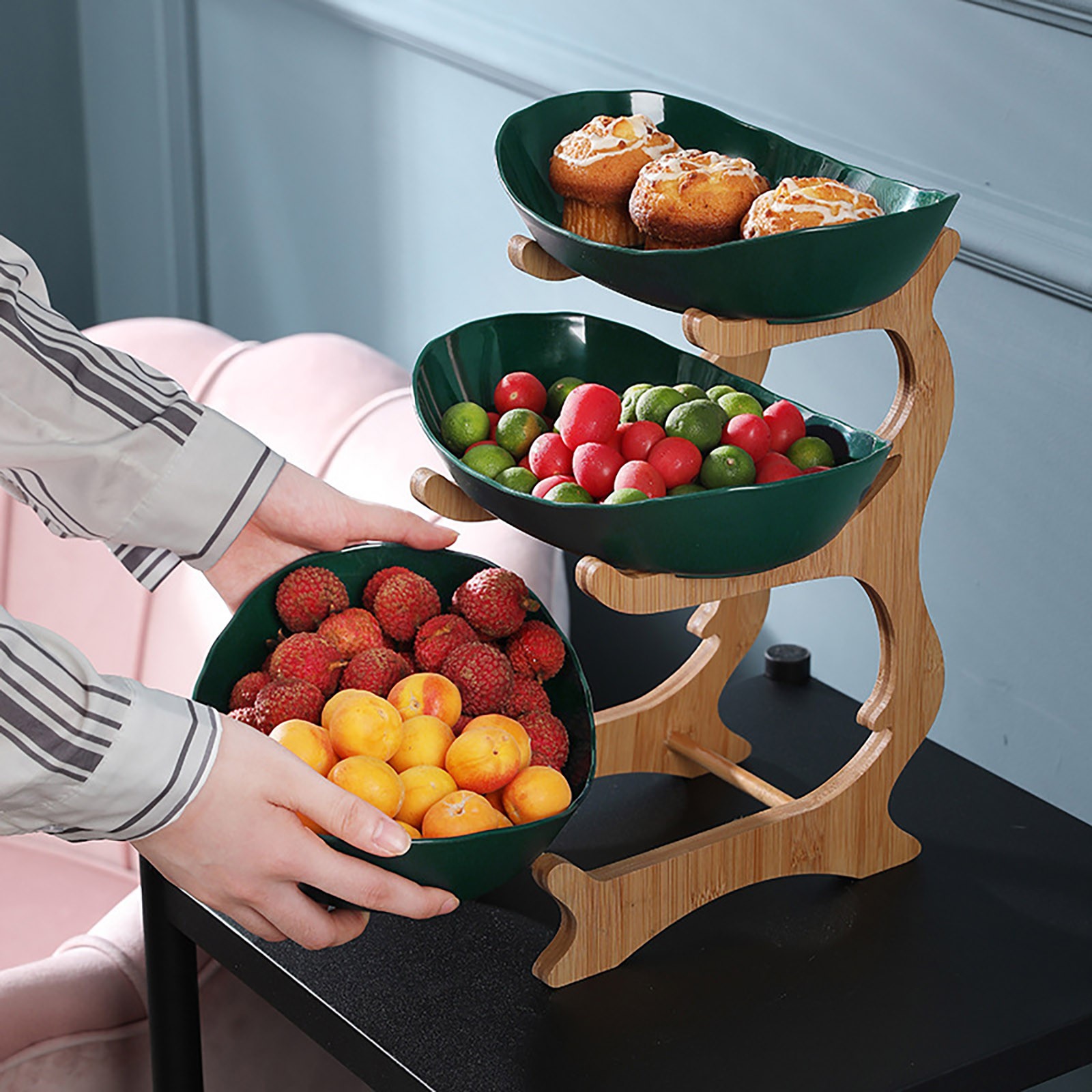 Nampan Sajian Multi-Tingkat ya - Home Cooking Recipes ulasan dan harga