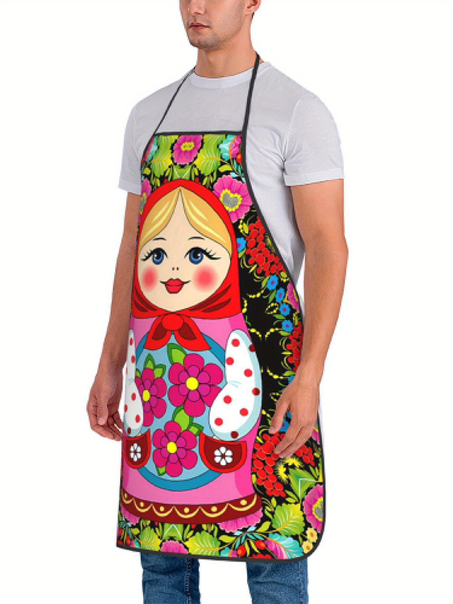 1 Buah Celemek Desain Retro Bu - Home Cooking Ideas ulasan dan harga