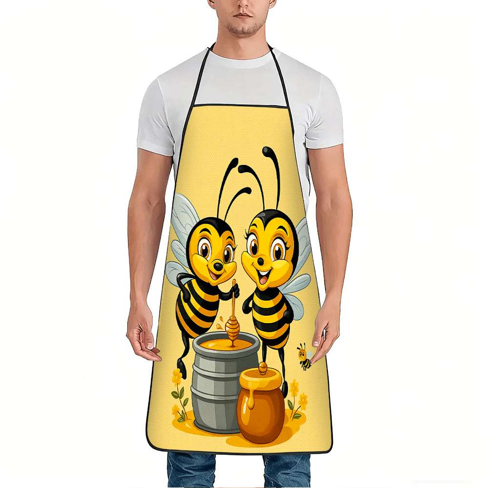 1 Buah Apron Bertema Pedesaan, - Home Cooking Ideas ulasan dan harga