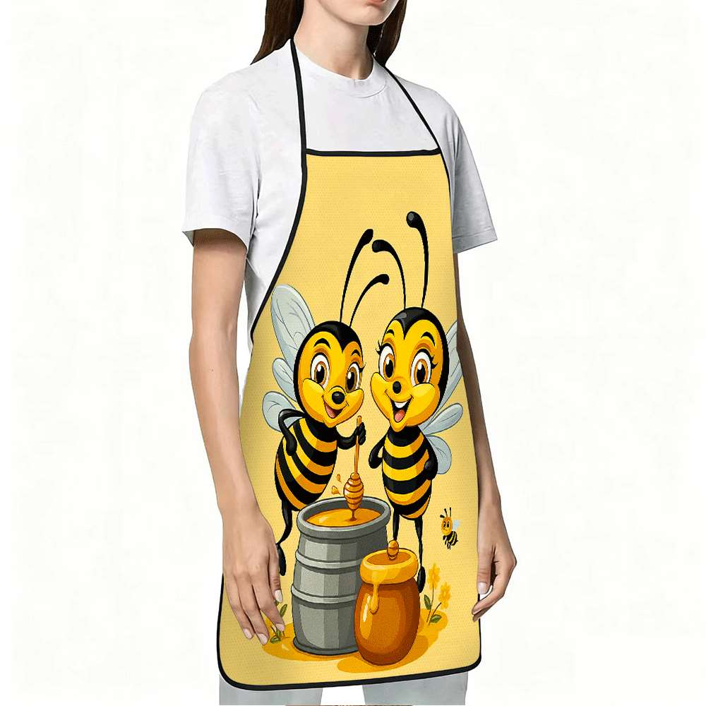 1 Buah Apron Bertema Pedesaan, - Home Cooking Ideas ulasan dan harga