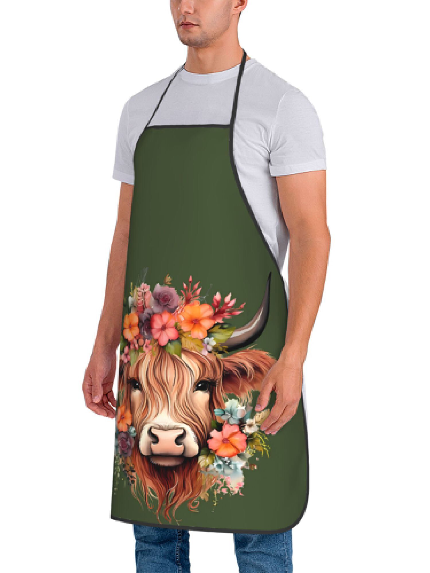 1 Buah Celemek Desain Retro Hi - Home Cooking Ideas ulasan dan harga