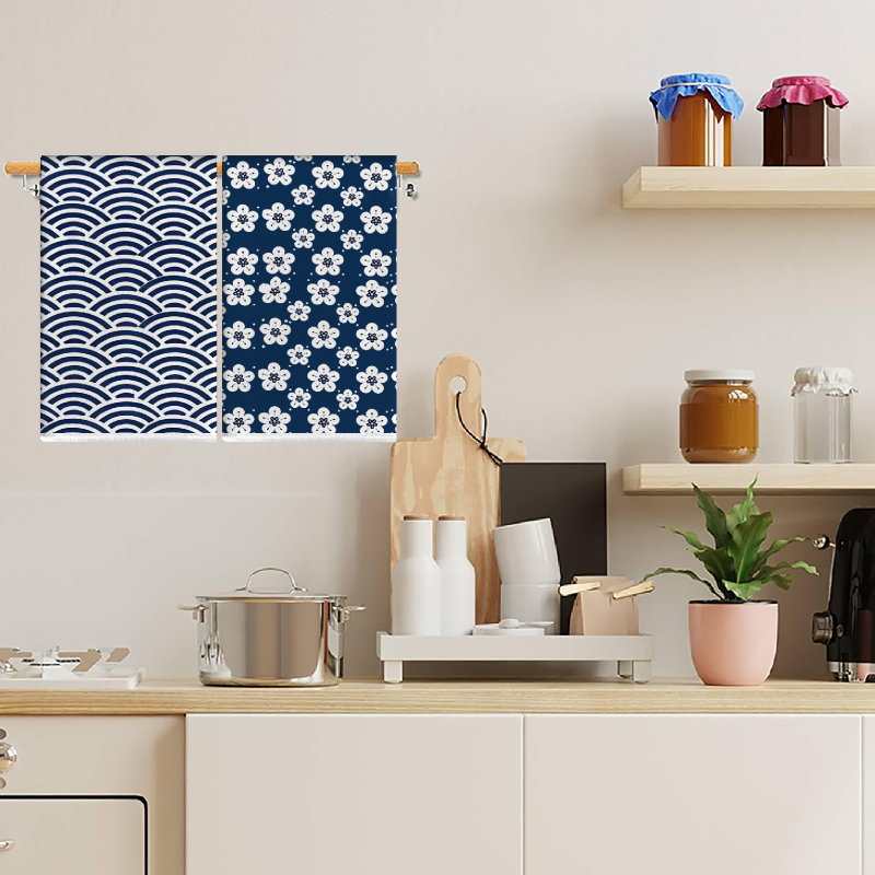 2 Buah, Handuk Dapur Gaya Jepa - Home Cooking In Japanese ulasan dan harga
