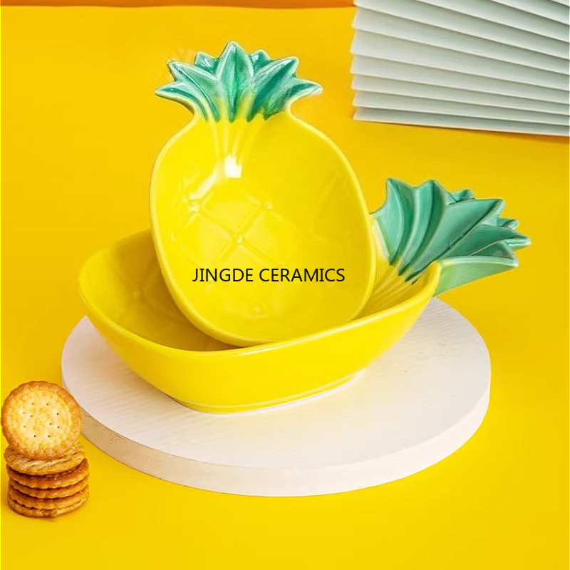Nampan Berbentuk Nanas Keramik - Home Cooking Recipes ulasan dan harga