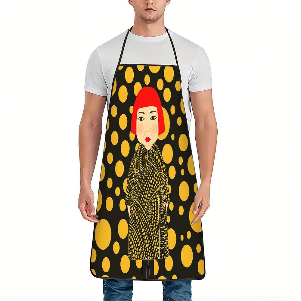 1 Buah Apron Bertema Seni Pop  - Home Cooking Ideas ulasan dan harga