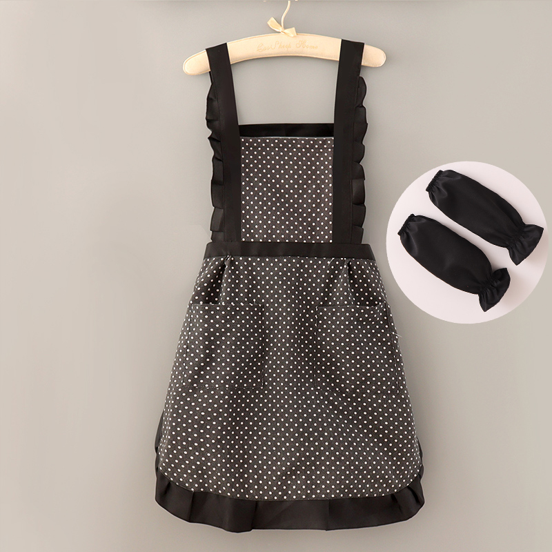 Celemek Dapur Motif Polka Dot  - Home Cooking In Japanese ulasan dan harga