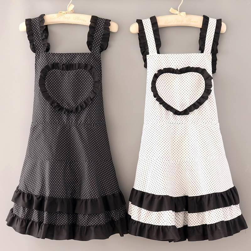Celemek Dapur Motif Polka Dot  - Home Cooking In Japanese ulasan dan harga